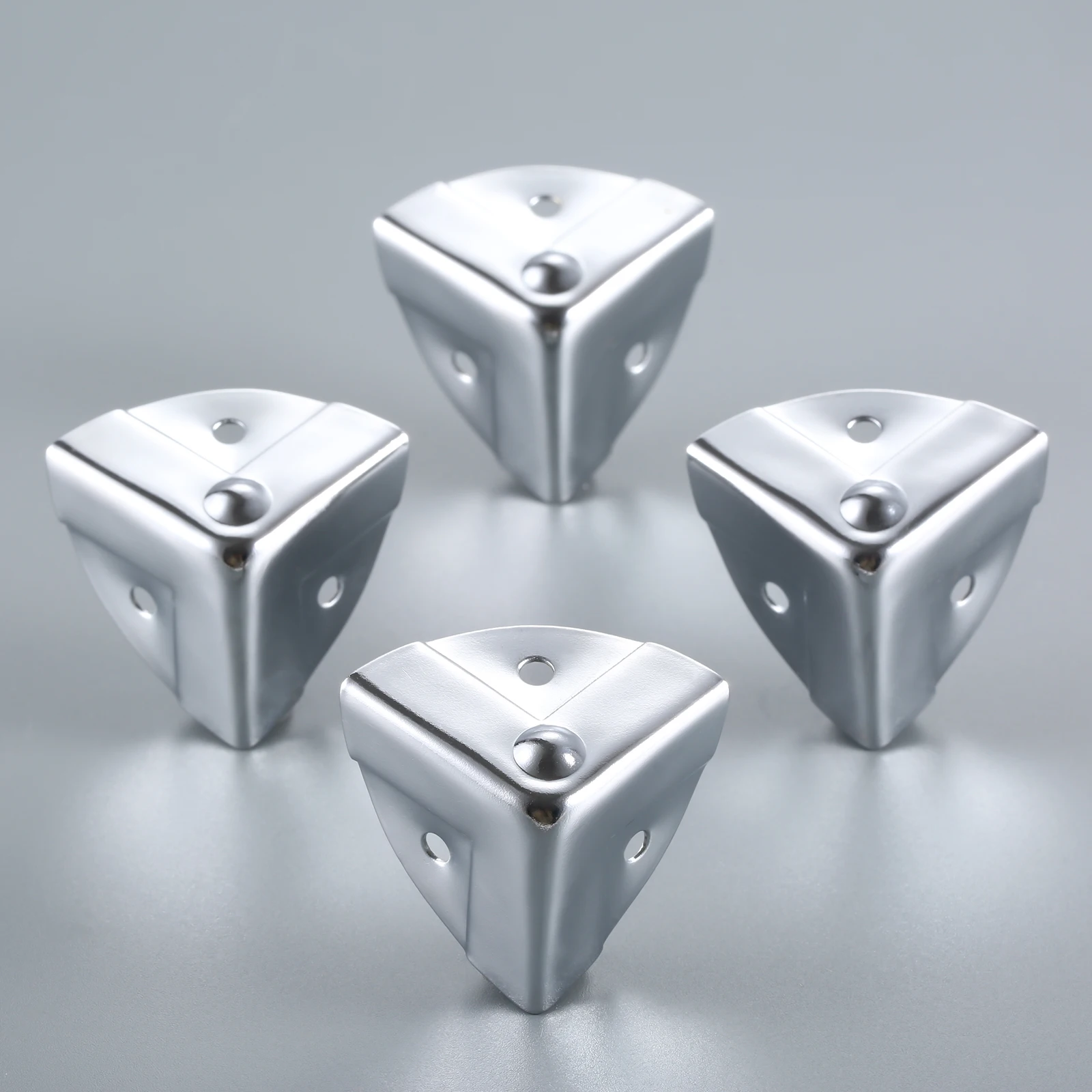 

4 шт., металлическая деревянная коробка для вина, угловая защита, воздушный чехол для полета, край, код, подарочная коробка, угловая крышка для ящика для инструментов, багажа