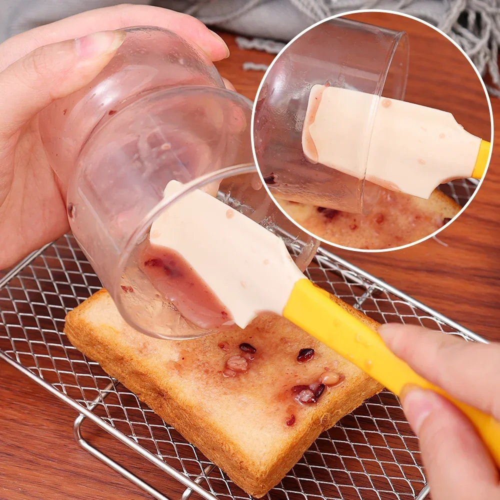 2 шт. кухонный силиконовый скребок для крема лопаточка торта теста кисть