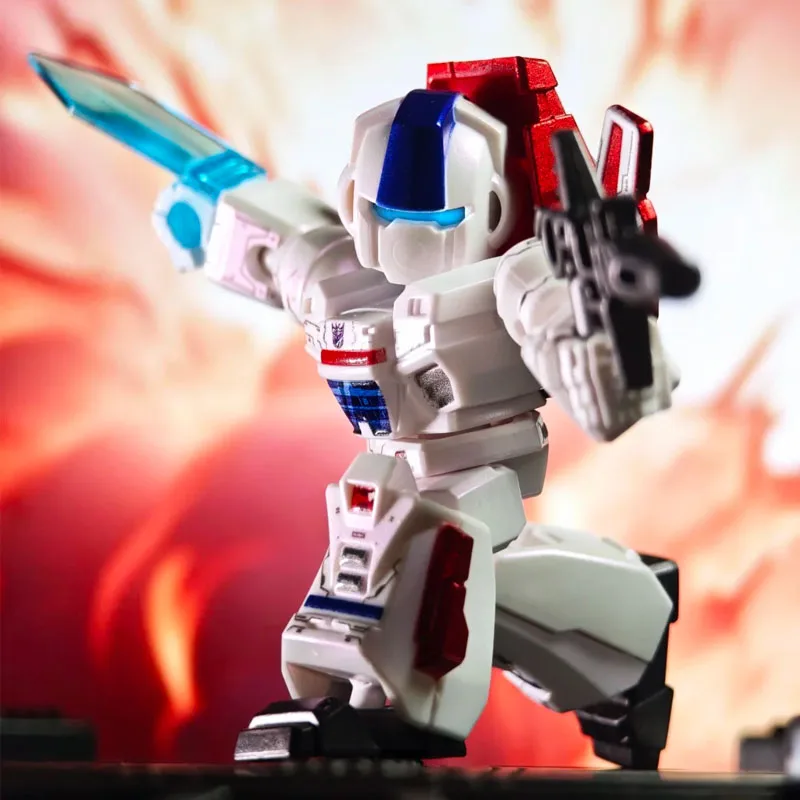 Фото Набор для сборки фигурок Blokee Transformation Defender V5 Mini OP Jetfire Skyfire Galvatron Blind Box Action Figures Onslaught №3