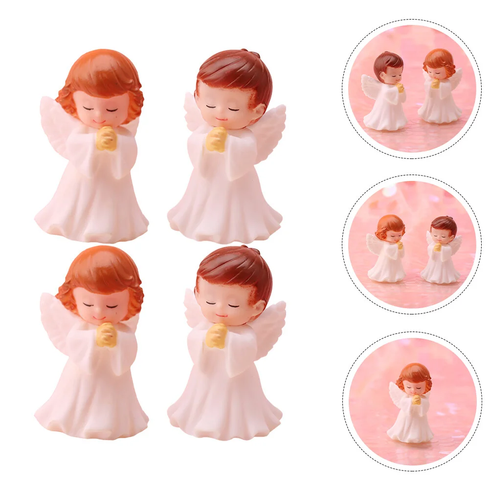 

Tablescape Decorations Angel Garden Decorations Plastic Figurine Baby Statues Figurines Adorable Dinner Table