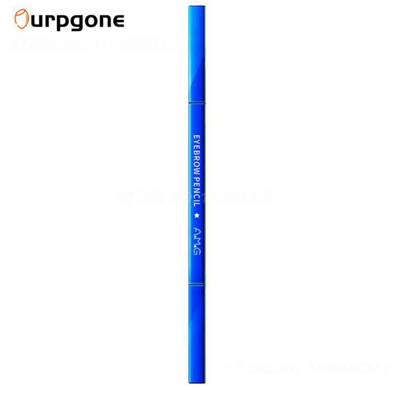 

Синий карандаш для бровей водостойкий макияж для бровей треугольная ручка для бровей темная ручка для бровей с кисточкой для бровей 4 цвета Прямая поставка 1 шт.