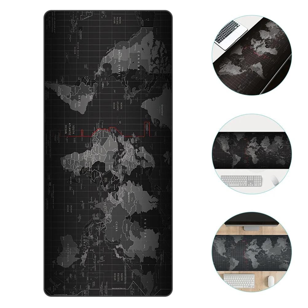 

Pad Gaming Office Waterproof Non-slip Map Large Pad Mat Desk Pad for Office Home Game Lovers