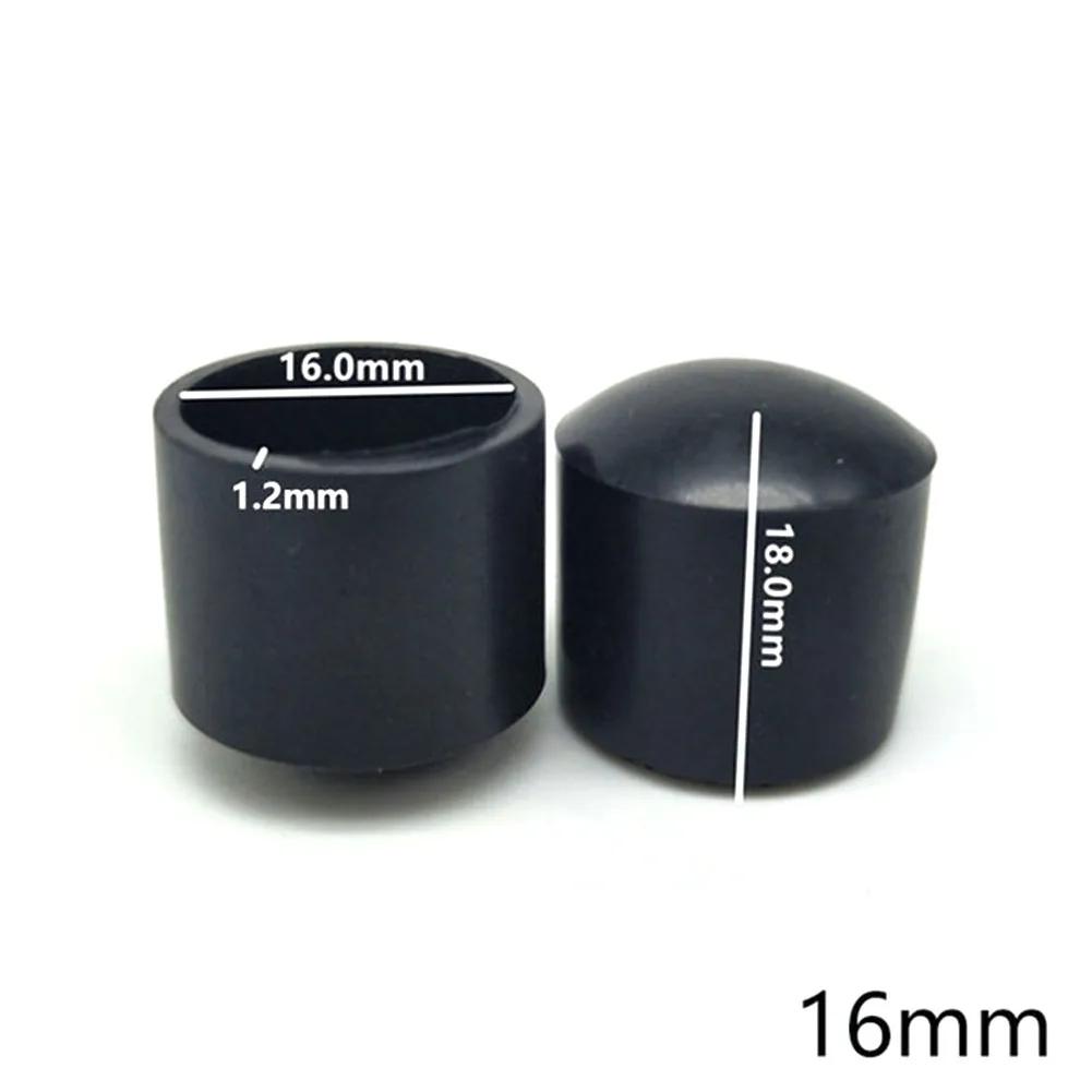 

Table Feet Protector Chair Leg Cap Living Room Anti Scratch Black Bottom