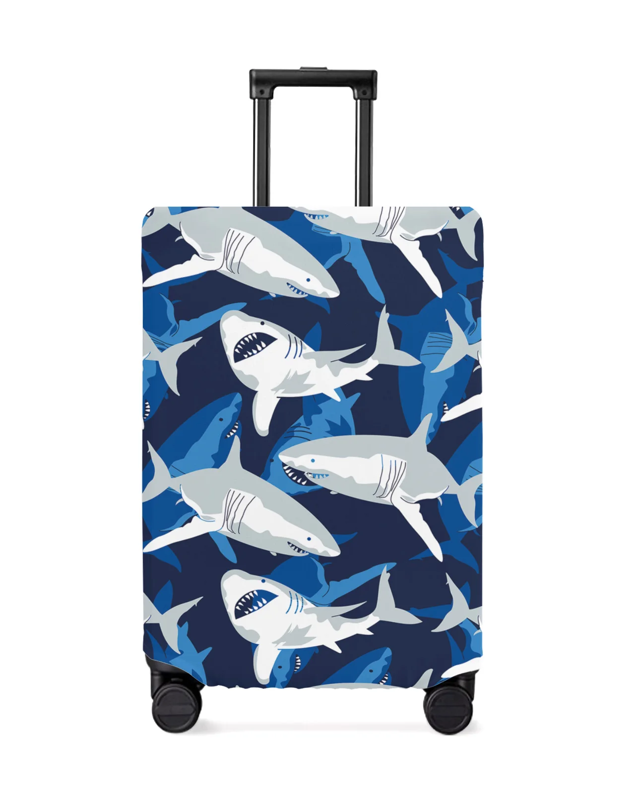 

Cartoon Animal Shark Travel Luggage Cover Elastic Baggage Cover For 18-32 Inch Suitcase Case Dust Cover Travel Accessories