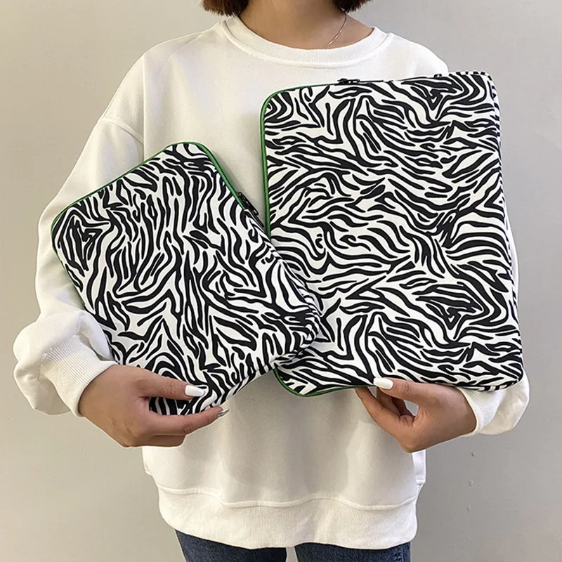 

Leopard Soft Storage Pouch for Macbook For Ipad Pro 11 Tablet Case Air 14 Inch Notebook Protective Sleeve Computer Liner Bag