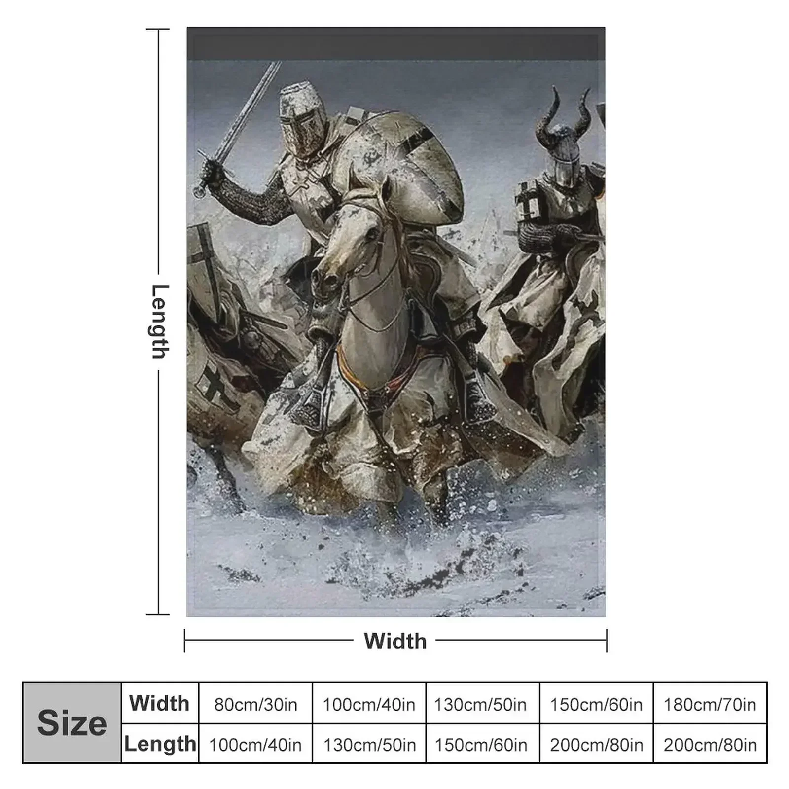 Тевтонинские рыцари крестовая на зиму плед покрывала кровать теплые одеяла для