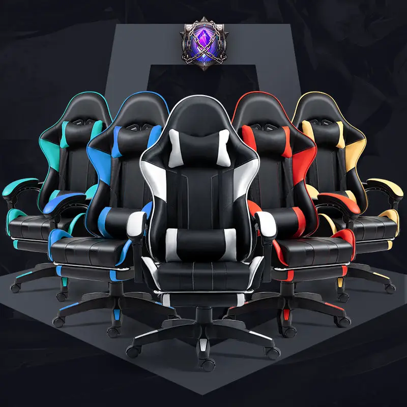 

Стул игровой для девочек, удобное вращающееся кресло розового цвета для дома и студенток, офисный мягкий игровой компьютерный стул с якорем...