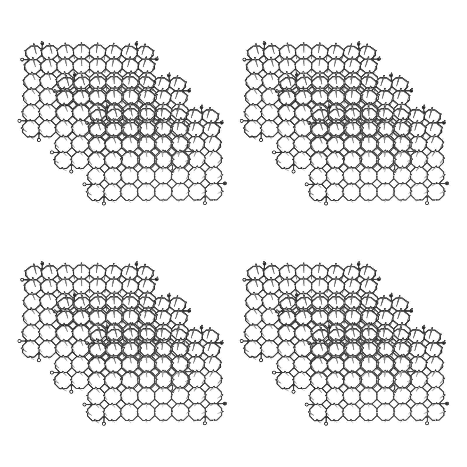 

Mat Spike Cat Bird Deterrent Anti Cats Dog Fence Pigeon Digging Roof Spikes Garden Strip Prickle Strips Outdoor Net Mats Cover