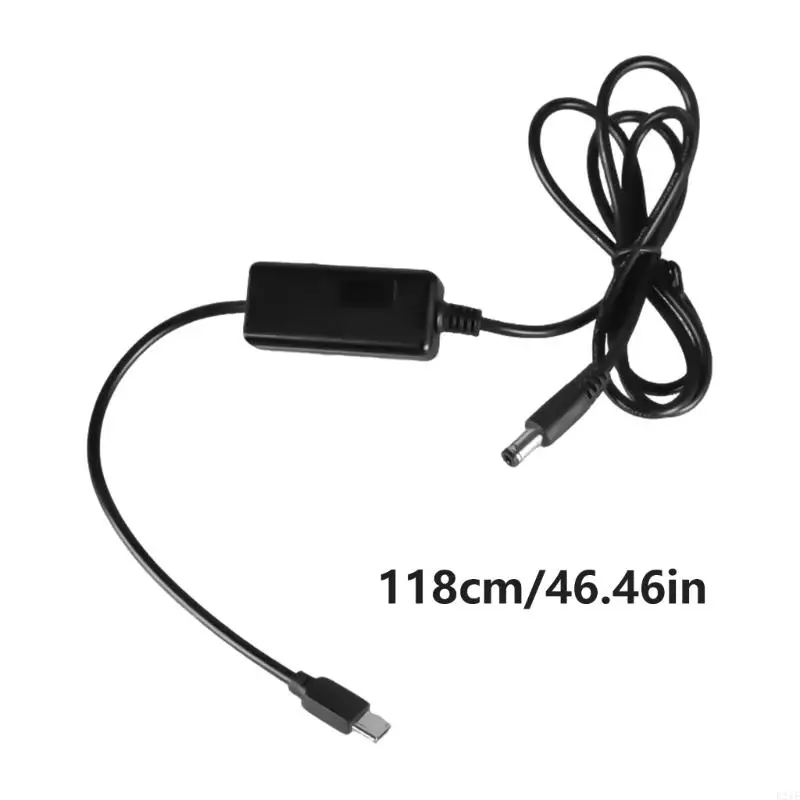 E21E USB C TO DC5.5x2 1 мм Адаптер ПД Регулируемые напряжения 5 В 9 12 15 20 для устройств