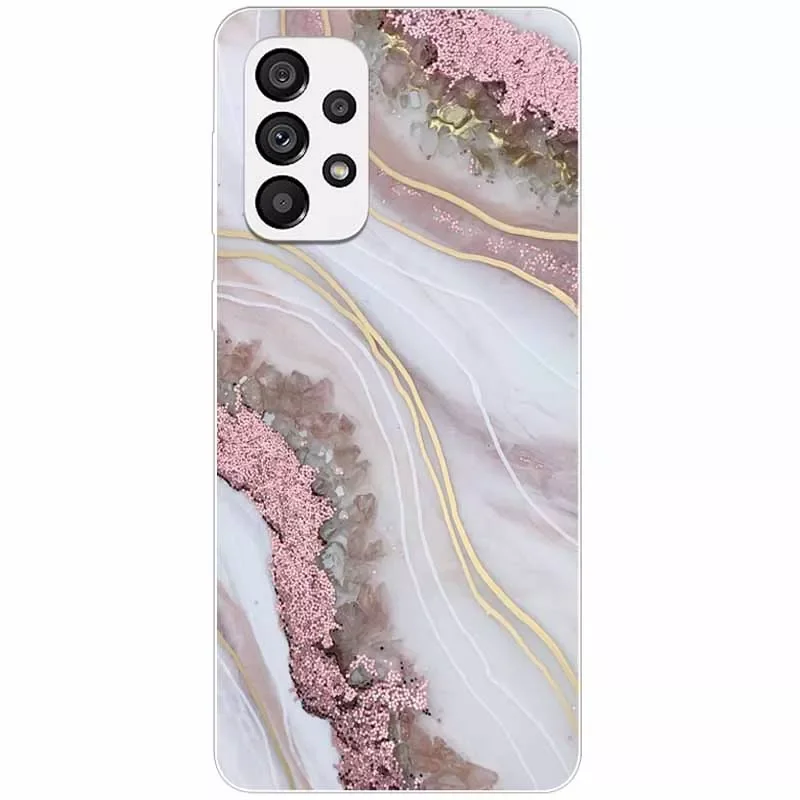 

Hot Sales for Samsung Galaxy A53 5G Case Clear Bumper A 53 Protective for Samsung A53 5G Cover Marble Soft TPU Silicone Phone C