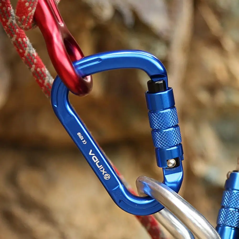 

Universal Pear-Shape Rappelling Climbing Carabiner Climbing Carabiner Aluminum Alloy Safety Lock
