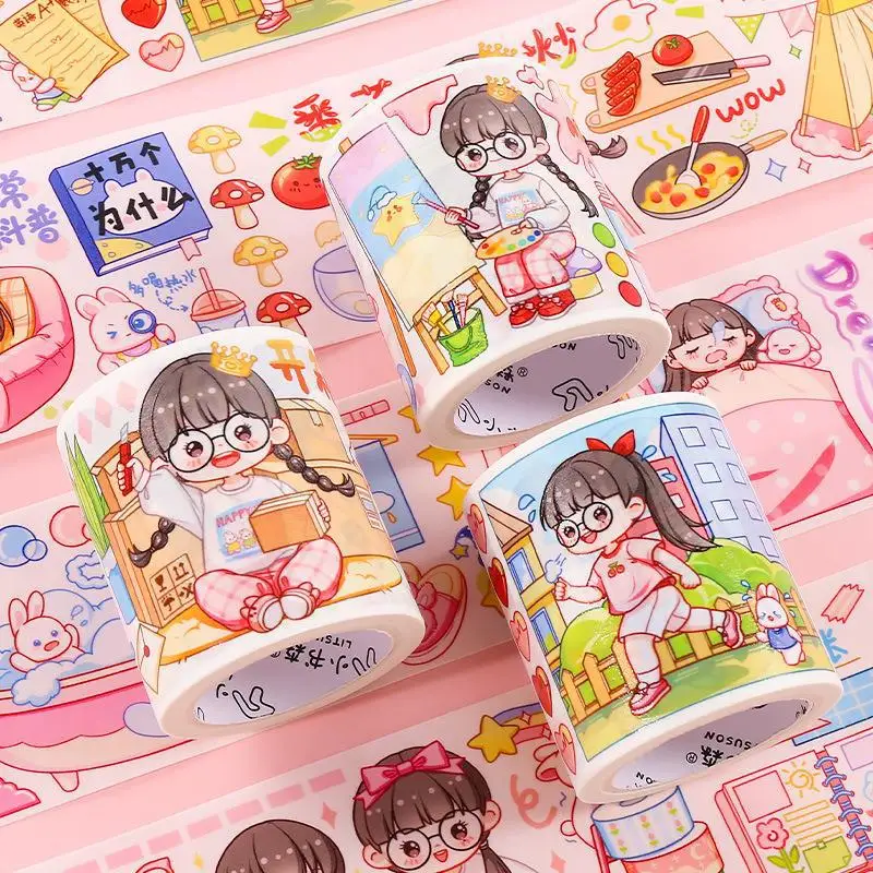 

1 шт./1 партия, декоративные клейкие ленты для скрапбукинга