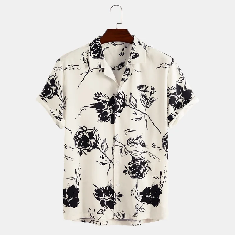 Cardigan Men Clothings Oversize Floral Shirt for Men Free Shiping Work Clothes Man Women's Blouse Woman New Collection 2023 Top