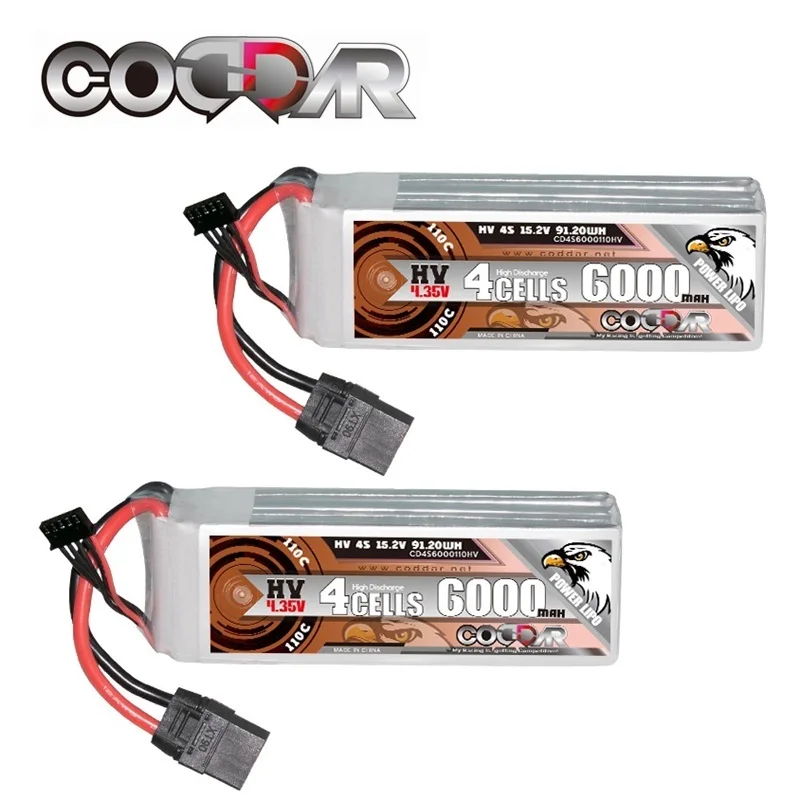 

MAX 220C 4S RC Racing CAR Battery 15.2v 6000mAh lithium battery For RC Quadcopter Helicopter Boat Drones Spare Parts