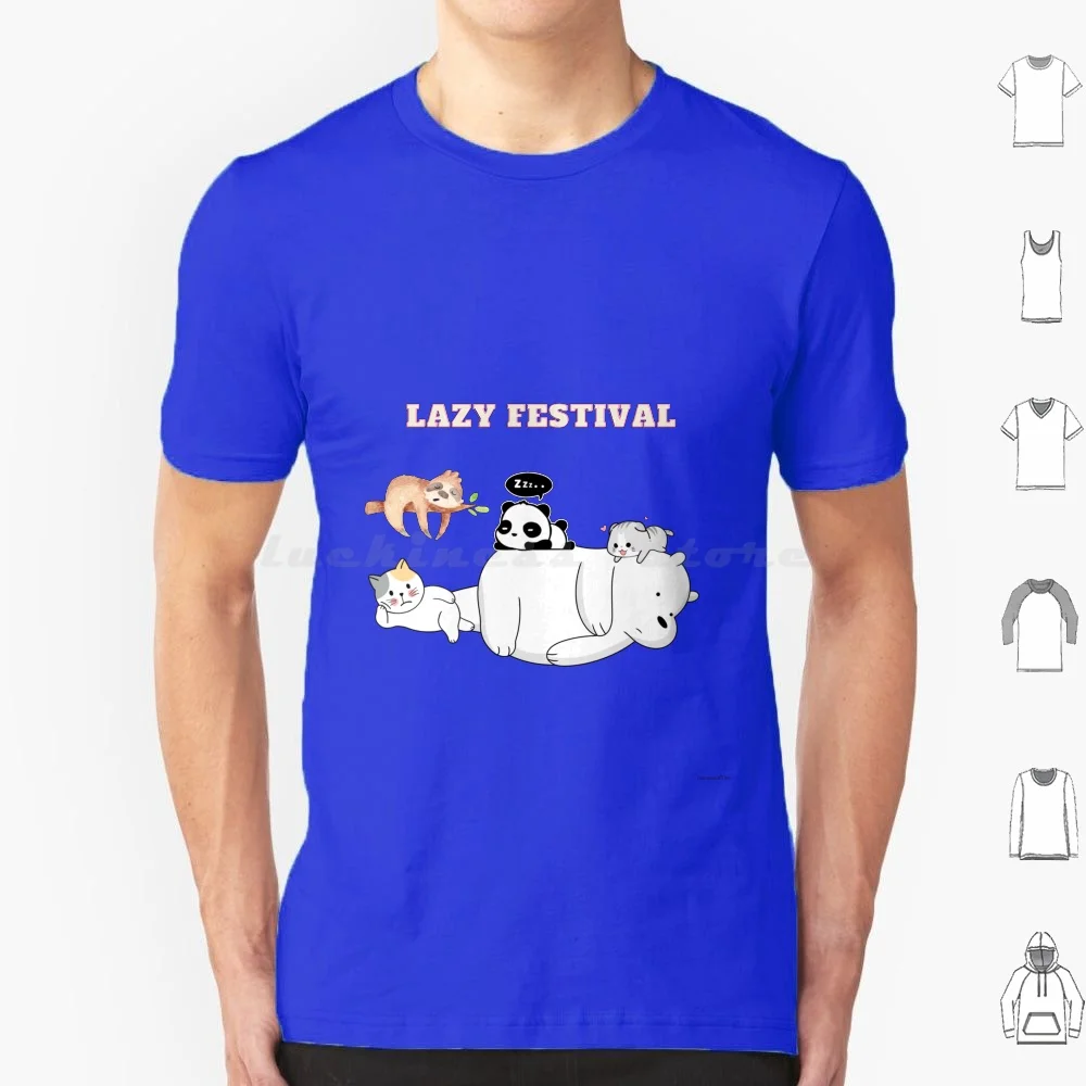 

A Lazy Day With Friends Enjoying The Slow Day T Shirt Men Women Kids 6Xl Lazy Day Funny Lazy Cute Lazy People Bear Lovers Bear