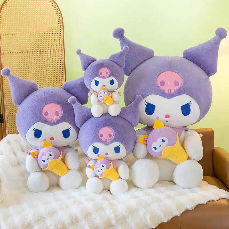 40 см Большой размер Sanrio мороженое Kuromi плюшевые игрушки кукла милая детский