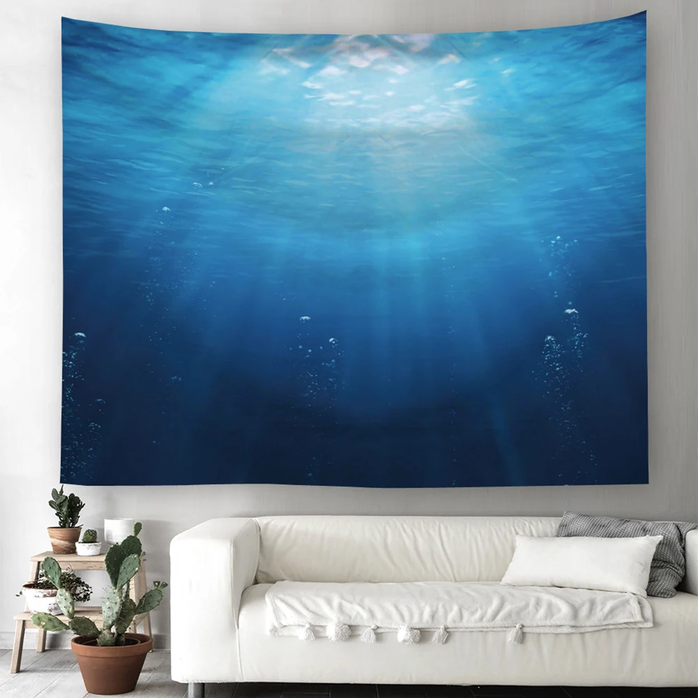 

Подводная лодка для океана, с рисунком, в стиле бохо, декоративный экраны для стен, украшение для дома, гостиной, настенный гобелен из ткани