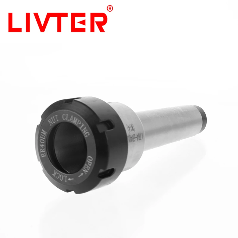 

LIVTER Morse ER Shank Milling Machine Drilling Machine Taper Shank MT2/MT3/MT4/MT5 Back-pull Flat Tail Type High-precision Shan