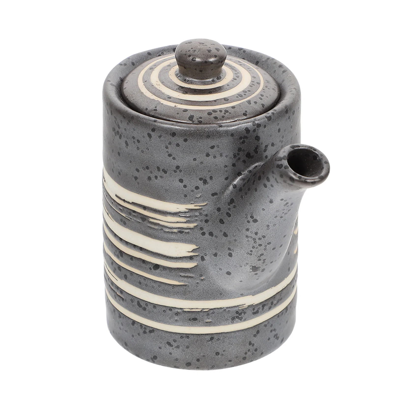 

Dispenser Oil Ceramic Bottle Sauce Vinegar Soy Pot Condiment Container Olive Seasoning Cruet Kitchen Liquid Pourer Jar Porcelain