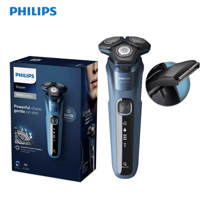 

Philips Electric Shaver 220V European Standard S5582 With Beard Trimmer 5 Series SkinIQ Skin Intelligent Induction Technology