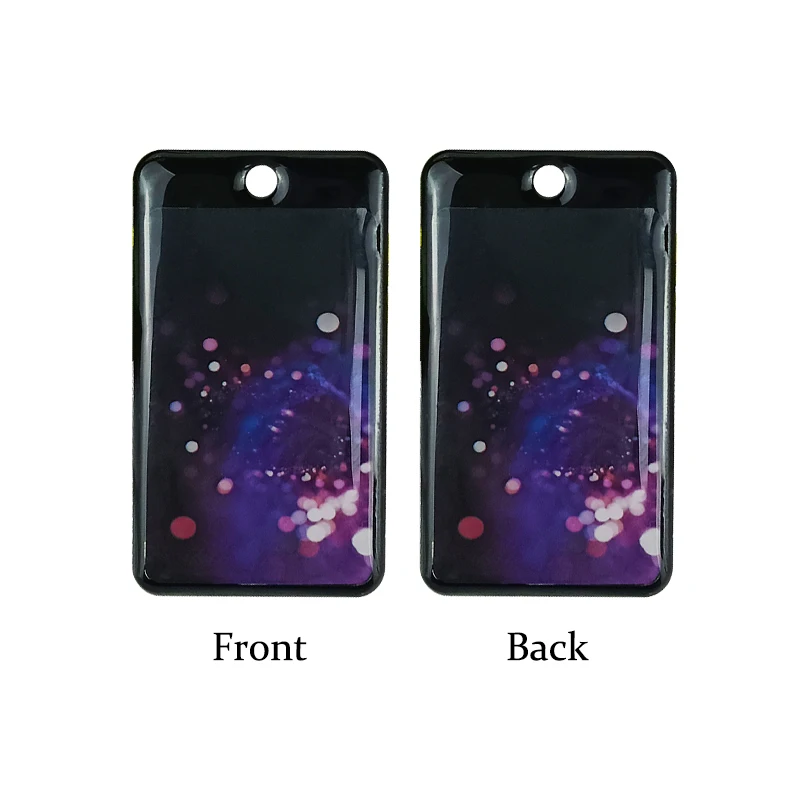 Terahertz Chip New Me Card Beautiful Starry Sky Pattern with Silicone Cord