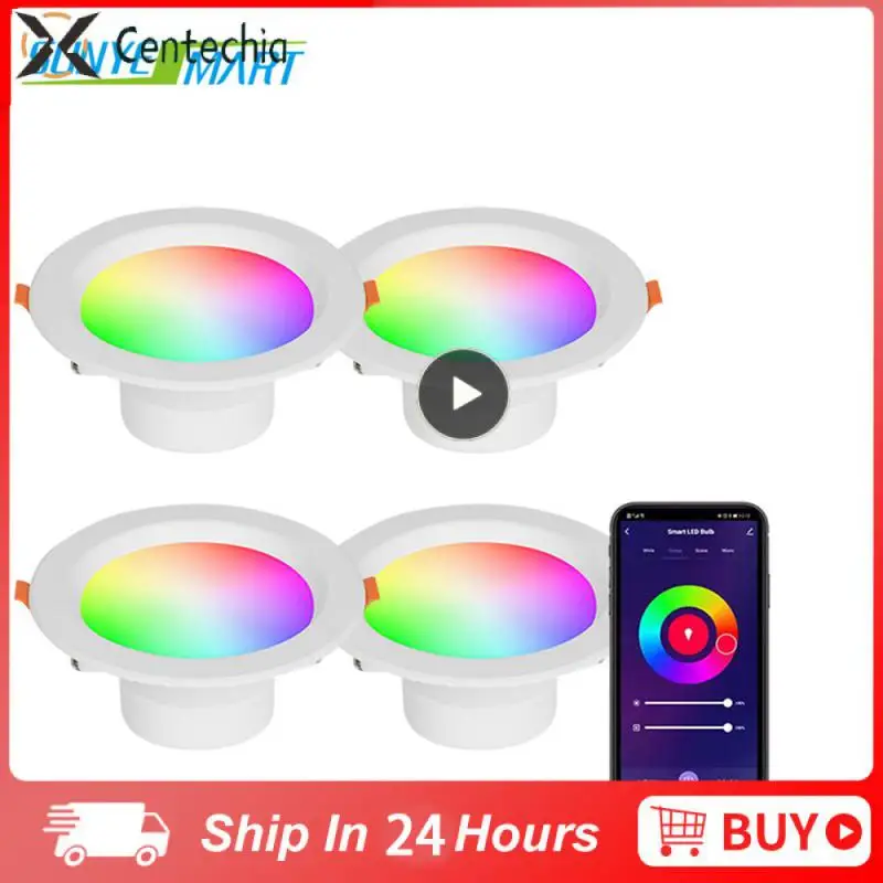 

Voice Control Intelligent Downlight Good Color Rendering Voice Control Downlight Full Color Led Downlight Graffiti Smart Home