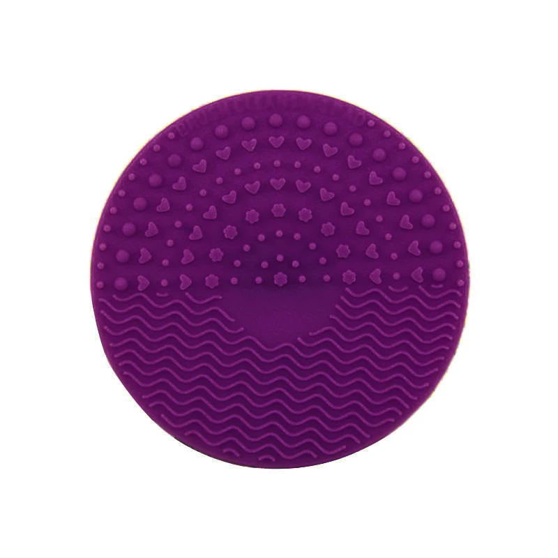 Силиконовый коврик для мытья кистей макияжа Палетка чистки может быть