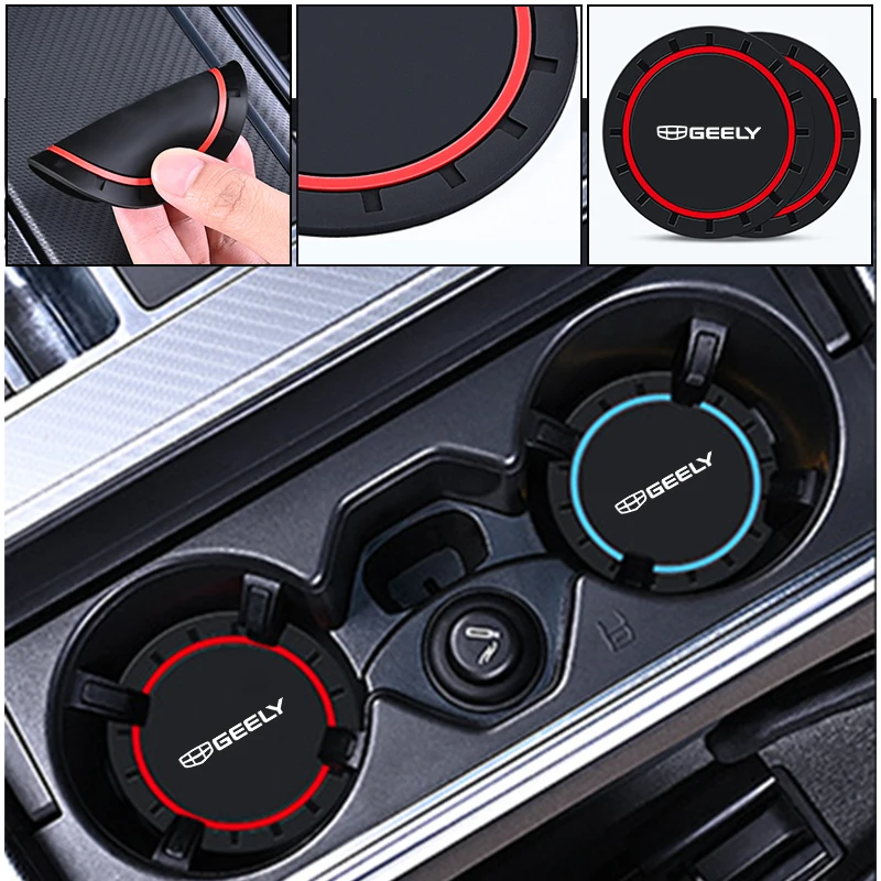 2 шт. силиконовые водонепроницаемые подставки для Geely Emgrand X7 EC7 Atlas Boyue GC6 GC9
