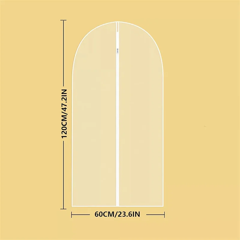 10 шт. моющийся подвесной пылезащитный чехол для одежды свадебного платья костюм