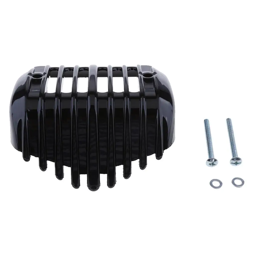 

Motorbike Front Voltage Regulator Cover Trim Accent for Softail 01-17