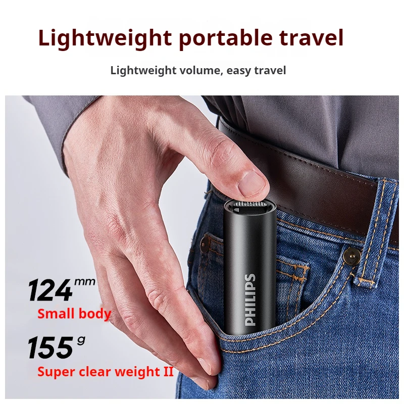 Новый светодиодный фонарик Philips 2202 портативный водонепроницаемый для