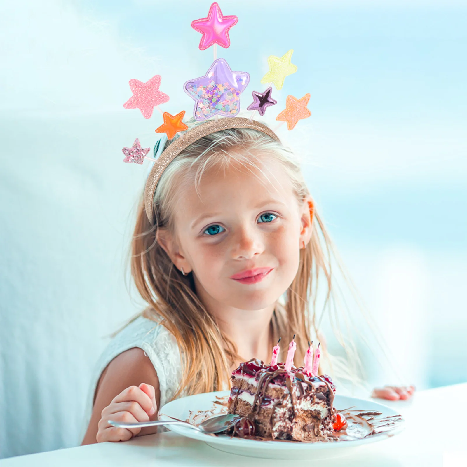 

Headband Portable Wedding Party Decoration Kids Party Headband Birthday Party Headband Plastic Headband for Friends