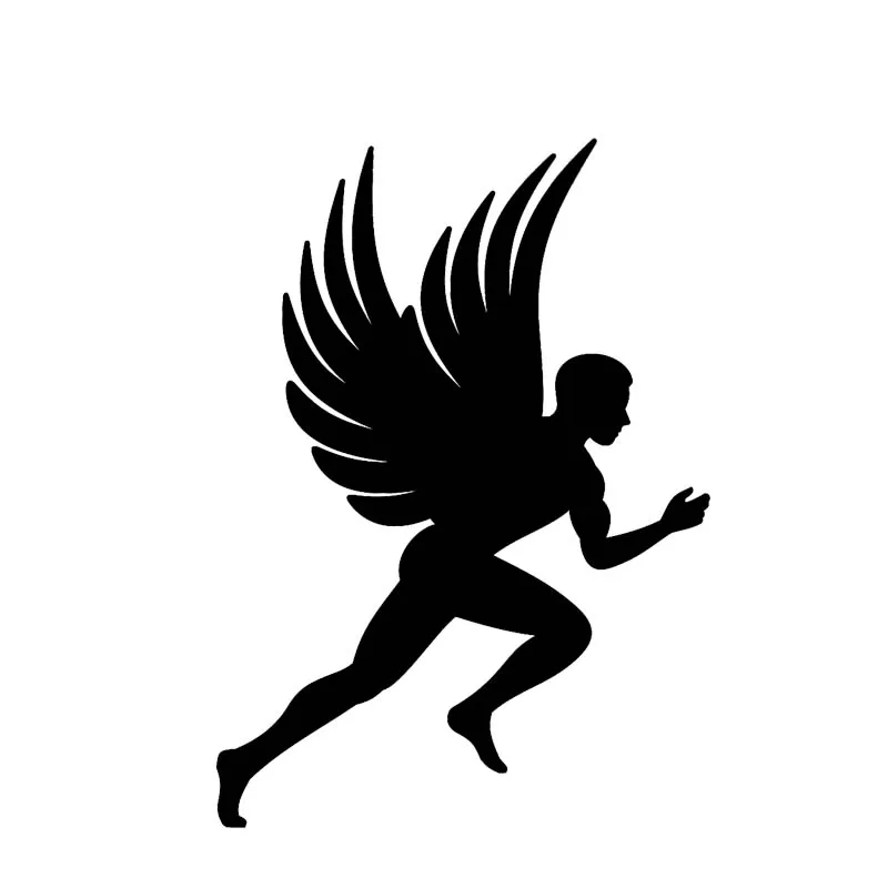 

Наклейки на автомобиль в виде ангела