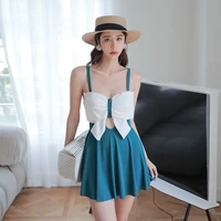 sexy woman swimwear one pieces korean style cover up belly thin sexy summer vacation womens swimsuit new swimming clothes