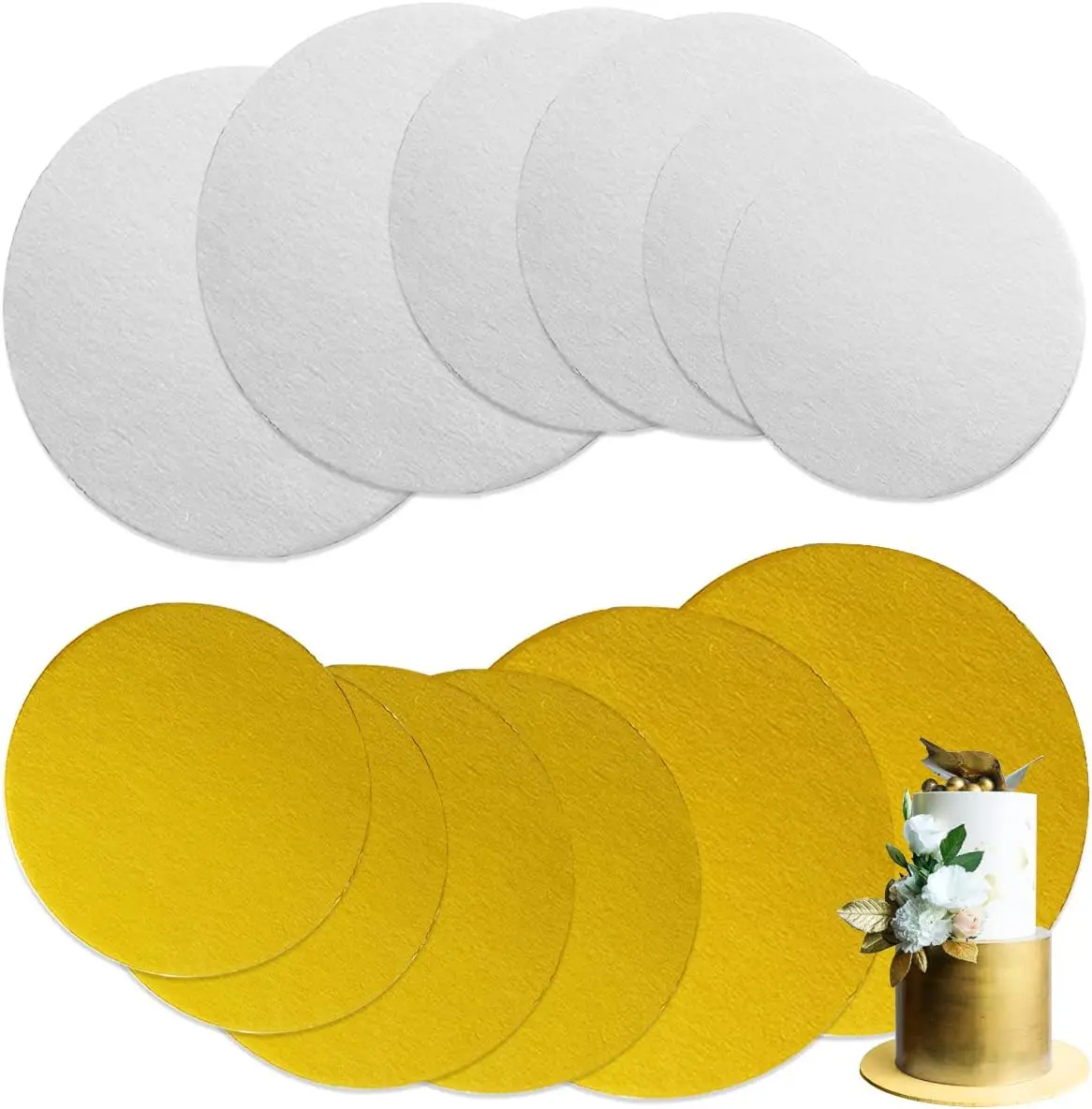

Cardboard cake rack set of 12 circular cake boards gold cake rack circular cake rack cake base for transportation