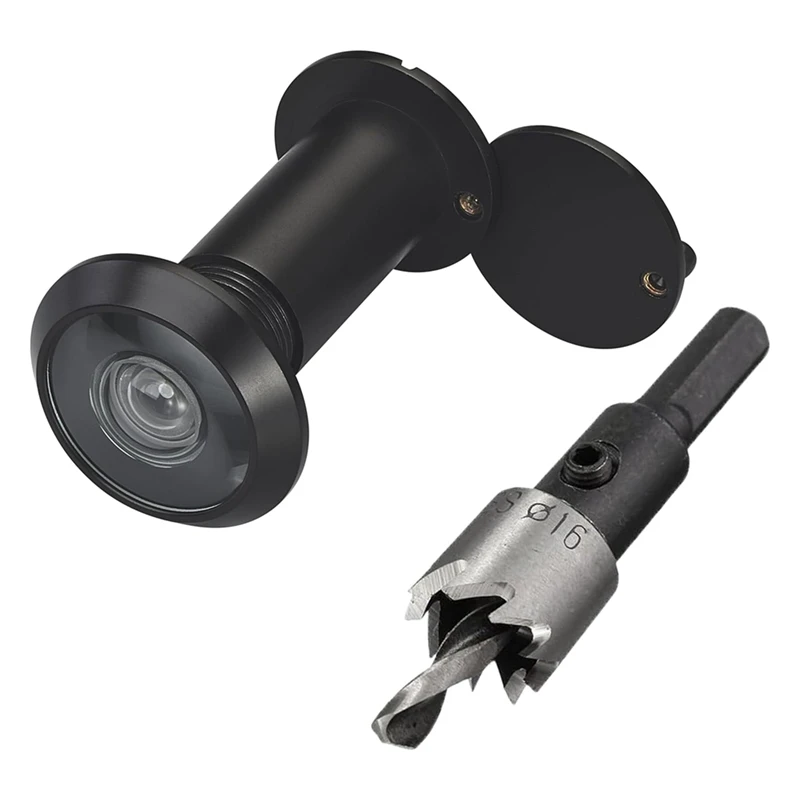 360-градусные твердые отверстия для двери с 16 мм сверлом 0.63In дверной глазок