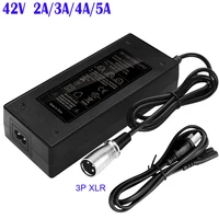 36v battery charger output 42v 2a with 3 pin xlr connector male for mini dirt mx650 36v bike gogo scooter battery