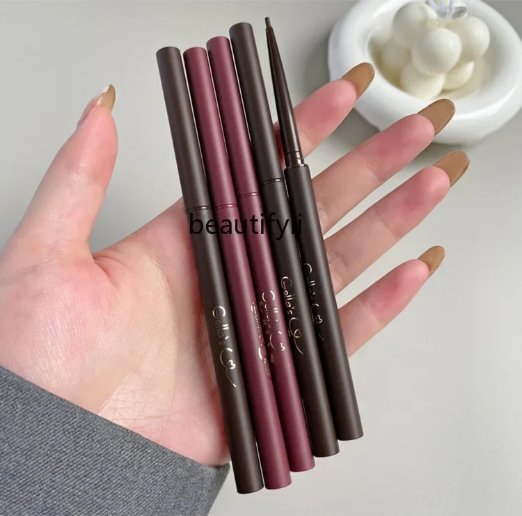 Карандаш для подводки очень тонкая долговечная водонепроницаемая устойчивая к