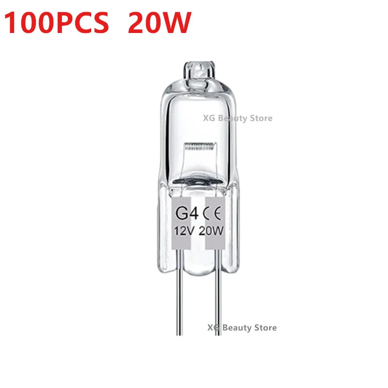 

Светодиодные Лампы G4, 10/50/100 Шт., 12 В, 10 Вт, 20 Вт, Капсула Из Экогаллийфосфата, Инкрустированные Бусины, Хрустальная Л...