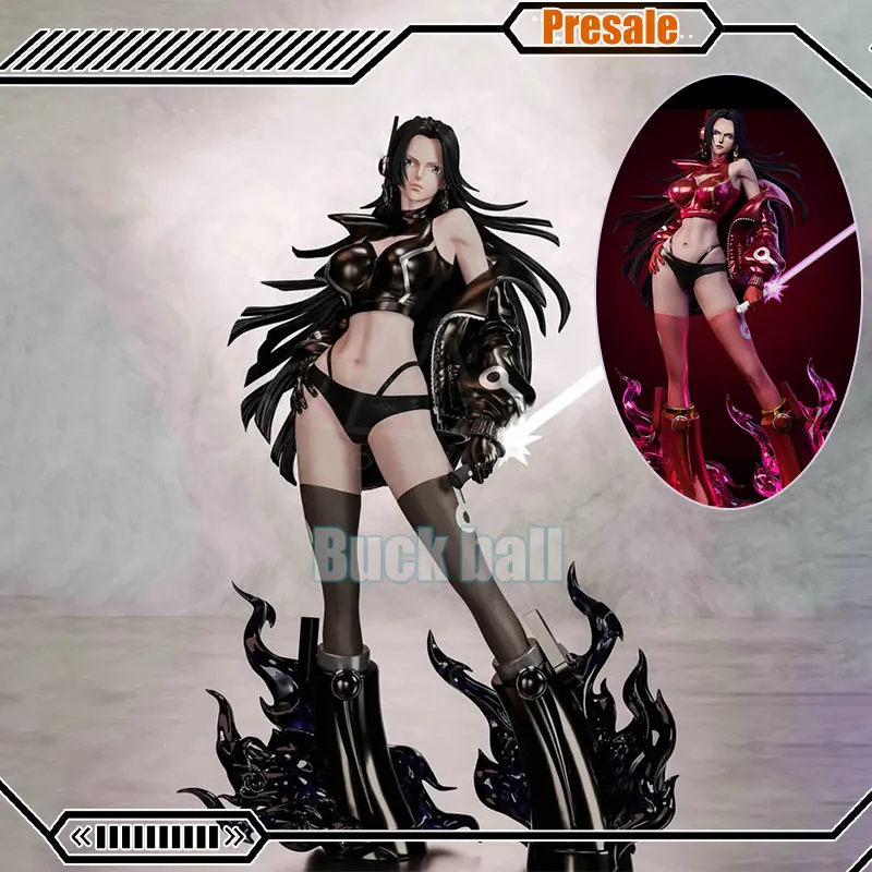 Новая цельная фигурка Боа·Хэнкока красная черная одежда статуя куклы игрушки