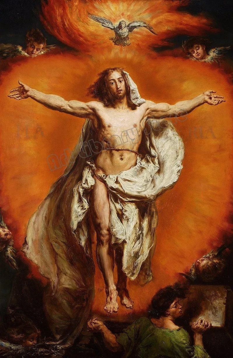 Классический исторический постер Jan Matejko The Sad Jester на холсте миграционные процессы современности cитуативное явление или глобальный исторический вызов