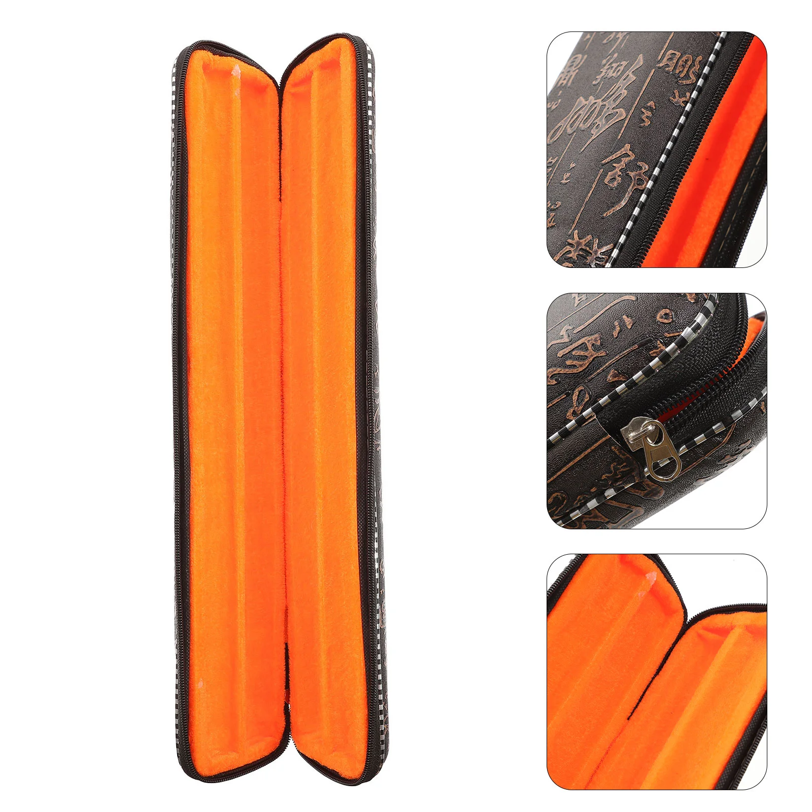 

Flute Storage Box Piccolo Instrument Decorative Storage Box Vintage Decor Flute Box Flute Bag Wooden Small Flute Box