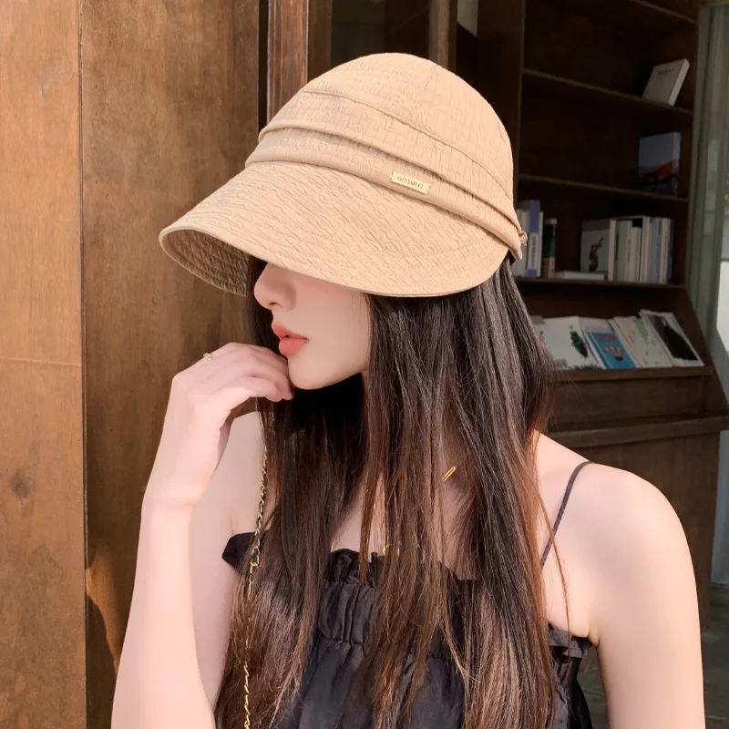 Новая женская шапка в Корейском стиле для весны и осени с рельефной шапкой