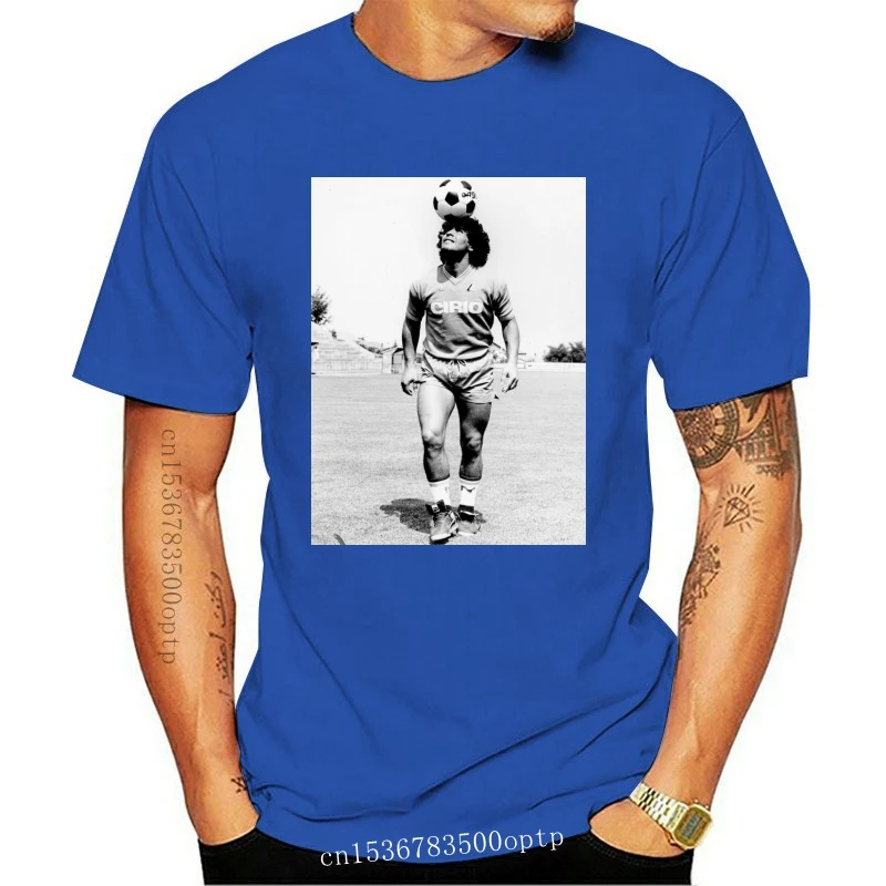 

2022 T Shirt Maglia Diego Armando Maradona Napoli Calcio Vintage Anni 80 S 3Xl Mens T Shirts Fashion Fashion Classic O Neck