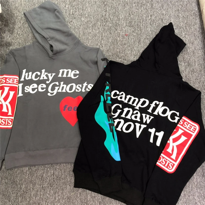 

Kanye West KIDS SEE GHOSTS FREEEE Hoodie Flocking Men Hoodies Sweatshirts Streetwear KIDS SEE GHOSTS FREEEE Hoodie Pullover