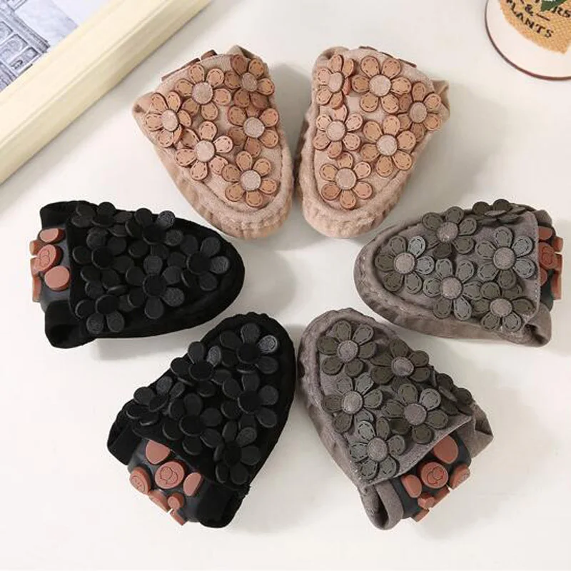Big Size 35~43 New Spring Autumn Flower Designer Loafers Elegant Ladies Fashion Casual Flats Round Toe Rolling Egg Shoes