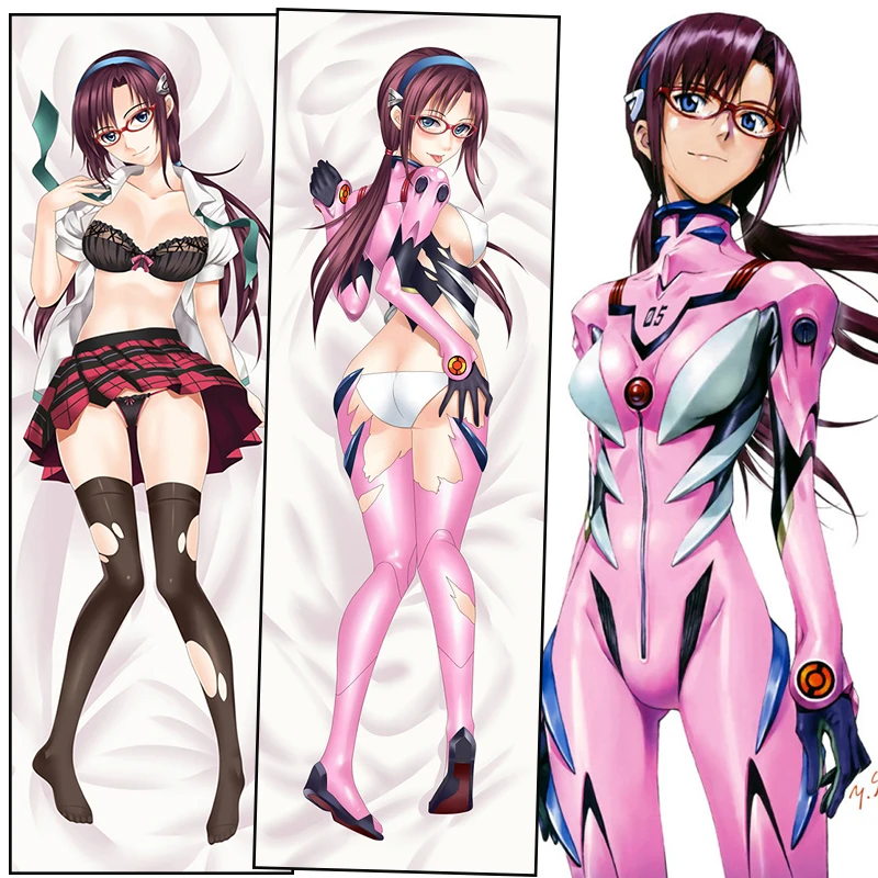 

Anime Eva Dakimakura Mari Makinami Illustrious Cosplay Character Pillowcase Hugging Body Pillow Pillows Otaku Pilow Cover