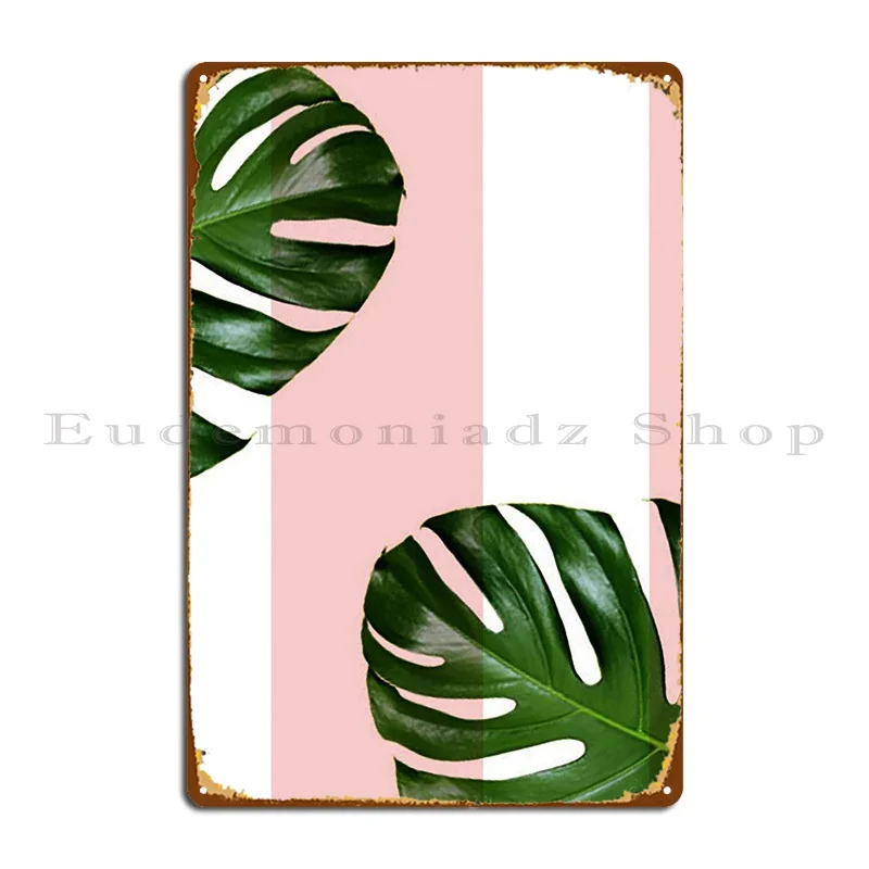 

Металлический плакат со знаком Be Monstera