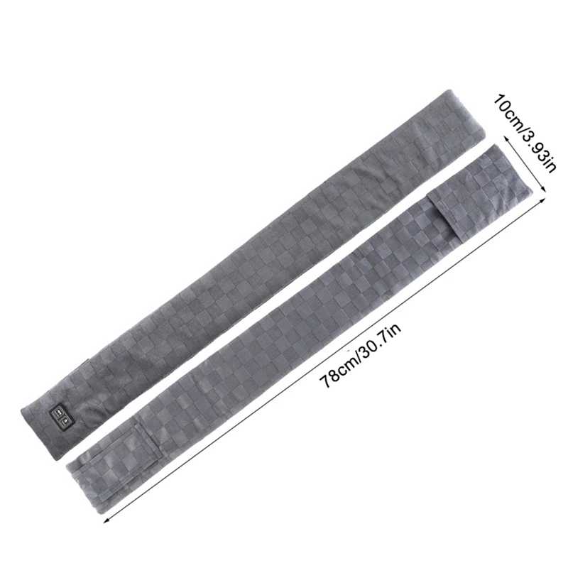 Женский и мужской шарф с подогревом температурный 3-ступенчатая упаковка