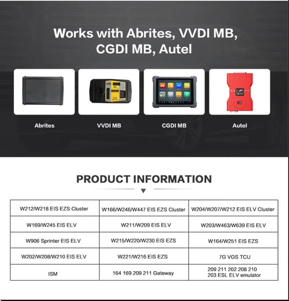 Фотоэлектрическая испытательная линия для Mercedes 13/15 шт./комплект технического